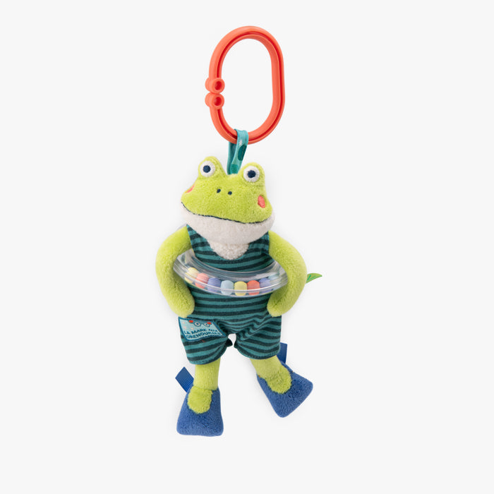 Peluche d’activités petite grenouille la marre aux grenouilles - Moulin roty
