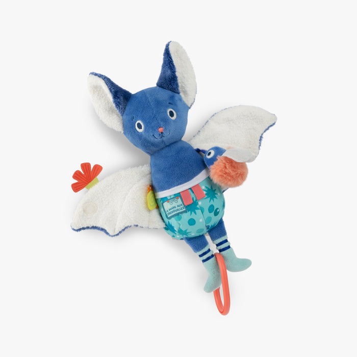 Peluche d’activités Chauve souris Simone la marre aux grenouille - Moulin roty