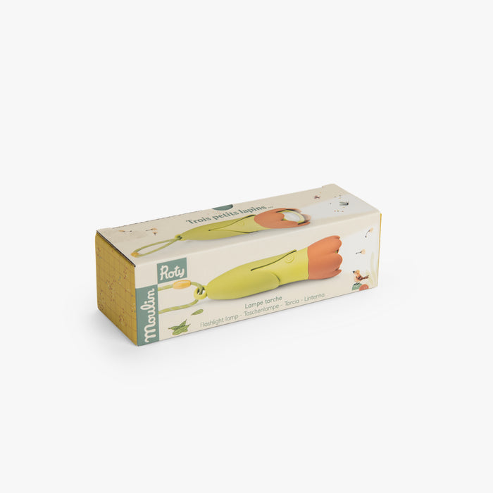 Lampe torche tulipe Trois petits lapins - Moulin roty