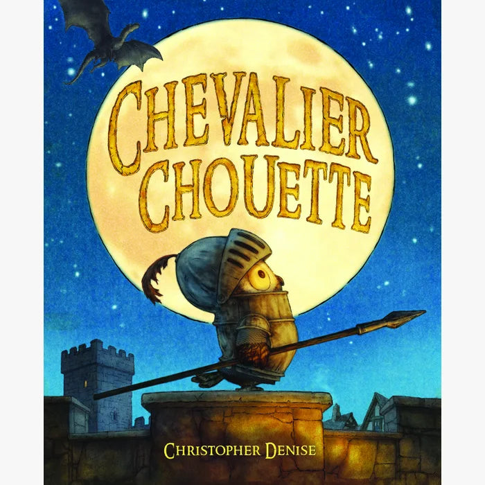 Livre chevalier chouette - Moulin roty
