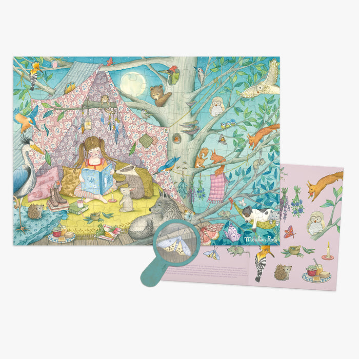 Puzzle la cabane secret 100 pcs Les rosalies - Moulin roty