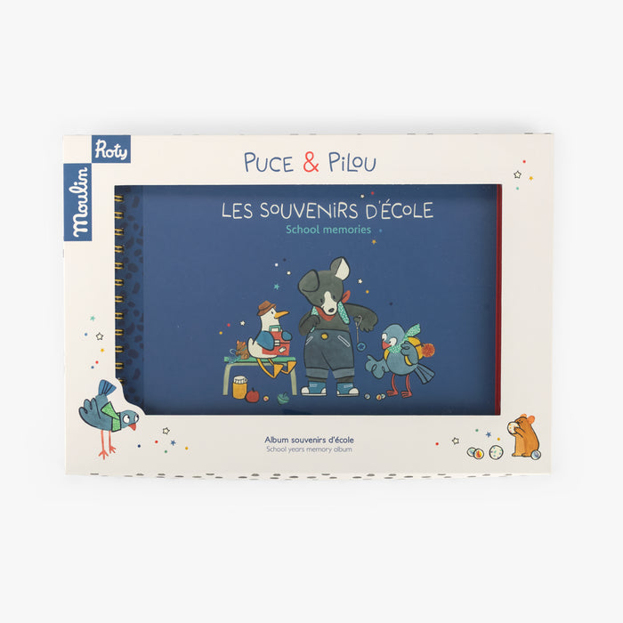 Album souvenirs d’école Puce & Pilou - Moulin roty