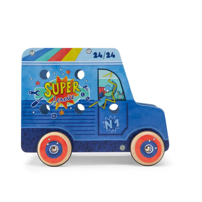 Camionnette d’activités Puce & Pilou - Moulin roty