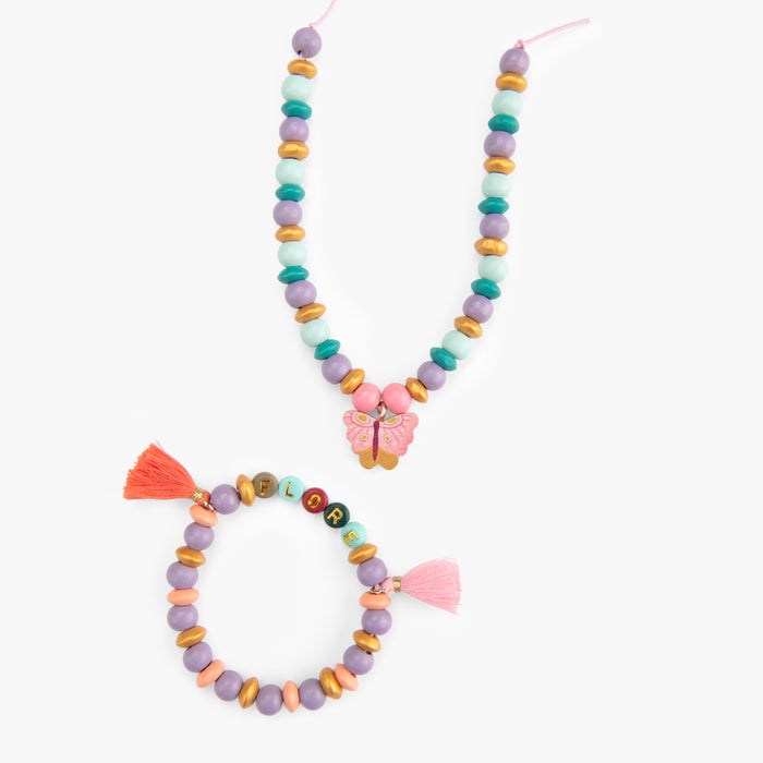 Mon coffret perles en bois Les rosalies - Moulin roty