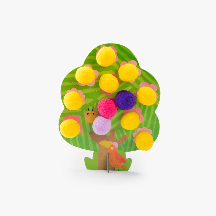 Activités pompons arbres Les toupitis - Moulin roty