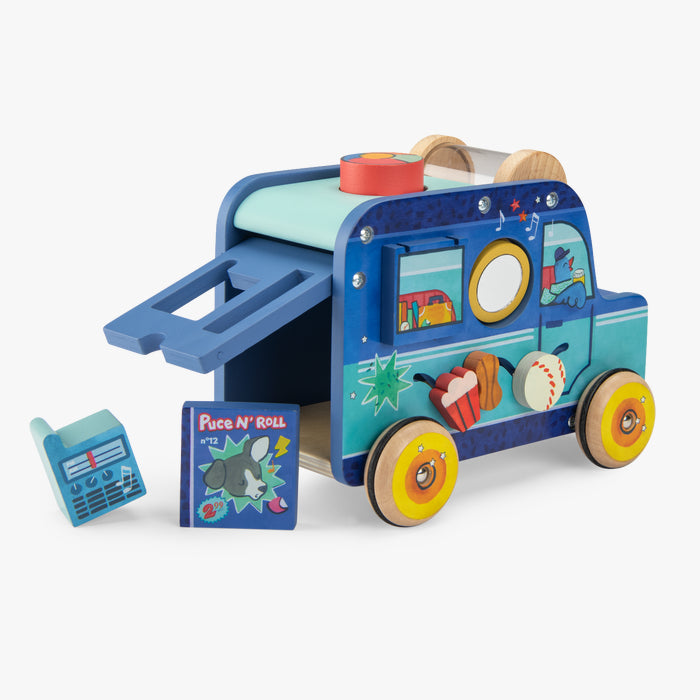 Voiture multi activités Puce & Pilou - Moulin roty