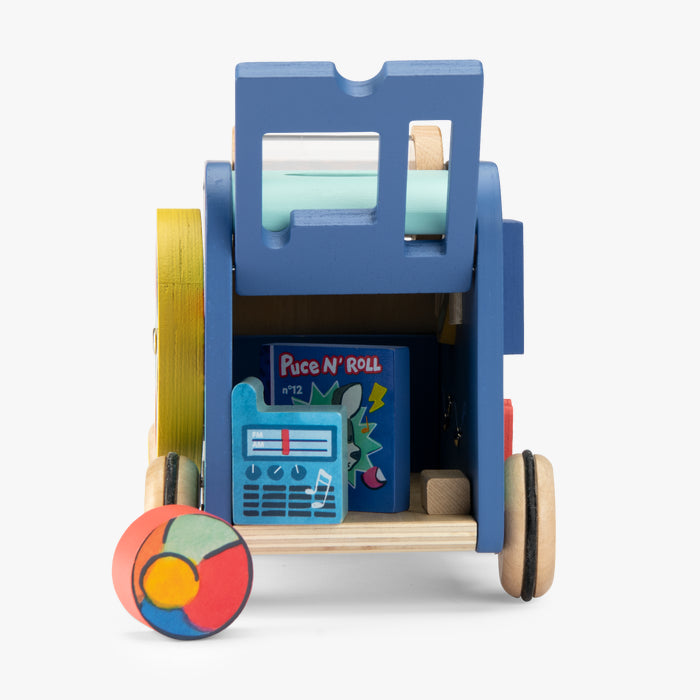 Voiture multi activités Puce & Pilou - Moulin roty