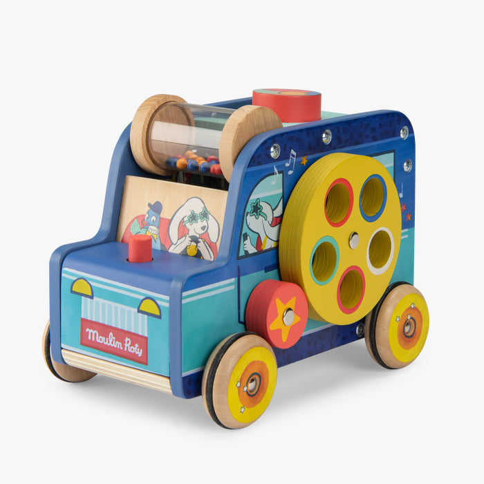 Voiture multi activités Puce & Pilou - Moulin roty