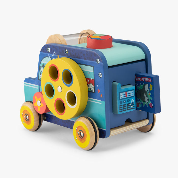 Voiture multi activités Puce & Pilou - Moulin roty