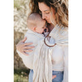Écharpe de l’étage sans noeud tissé sling Lin naturel - Neobulle