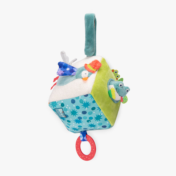 Cube d’activités en tissus la marre aux grenouille - Moulin roty