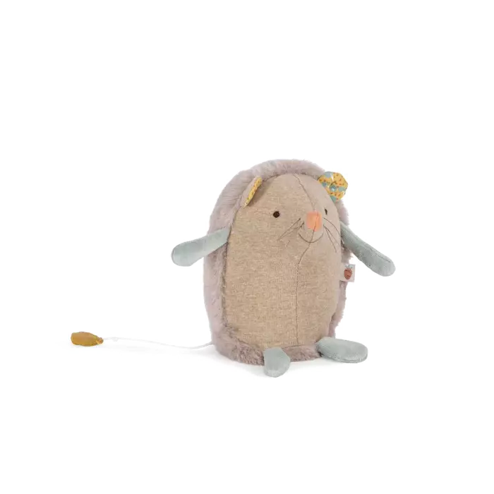 Peluche hérisson musicale trois petits lapins - Moulin roty