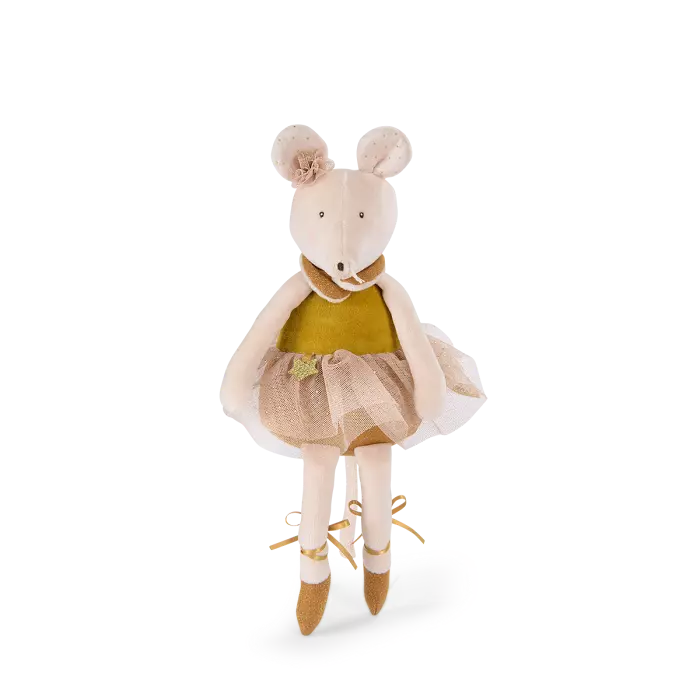 Peluche souris musicale la petite école de danse - Moulin roty