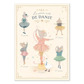 Affiche déco La petite école de danse - Moulin roty