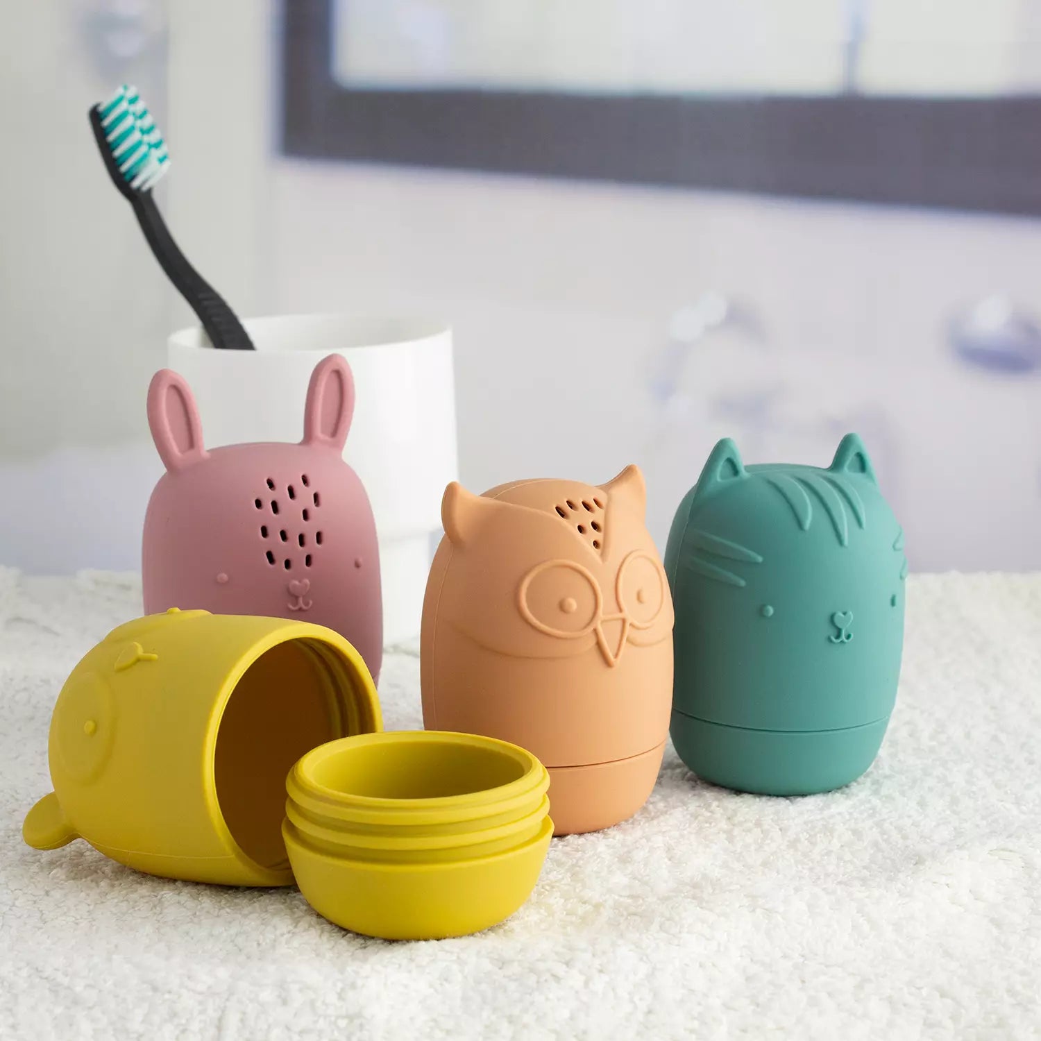 Aspergeurs animaux silicone - Ulysse couleurs d'enfance