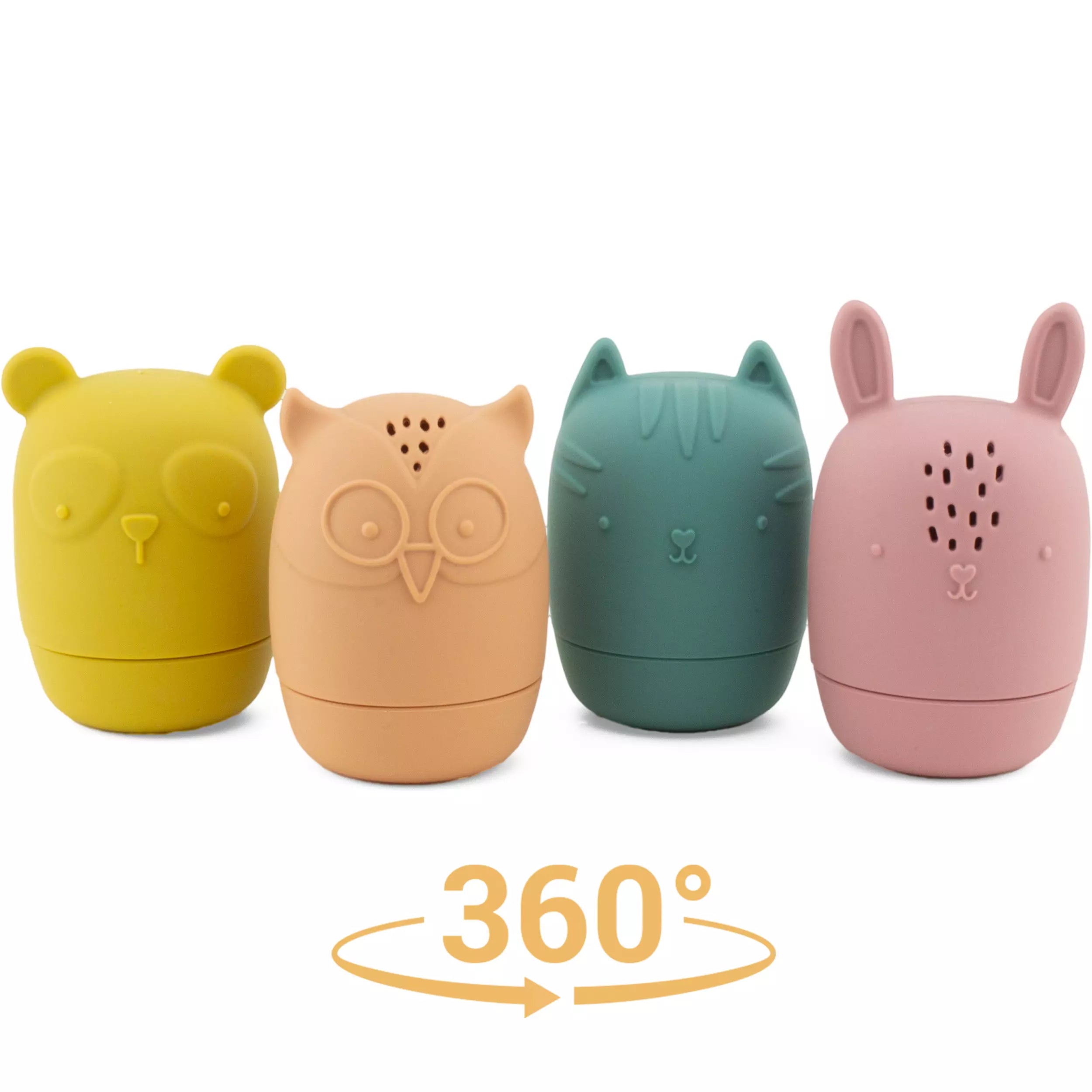 Aspergeurs animaux silicone - Ulysse couleurs d'enfance