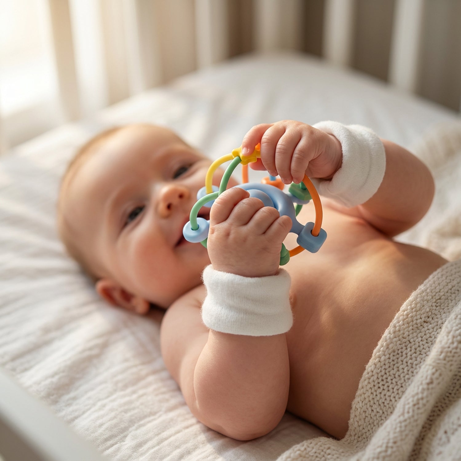 Anneau de dentiton Etoile sensorielle Lilas - Ulysse couleurs enfance