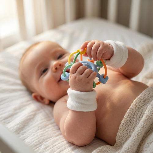 Anneau de dentiton Etoile sensorielle Lilas - Ulysse couleurs enfance