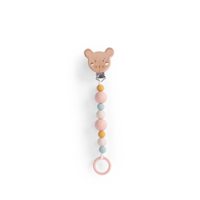 Attache tétine souris La petite école de danse - Moulin roty