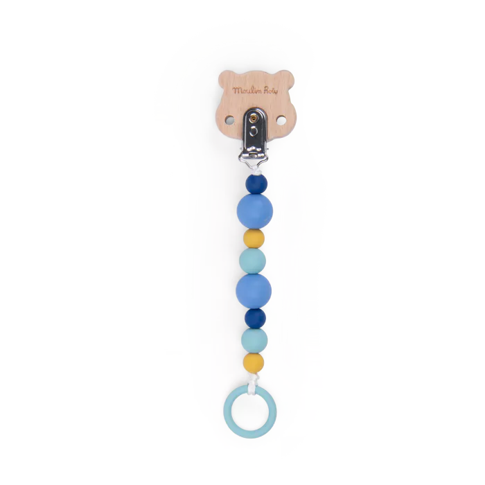 Attache tétine hamster Puce & Pilou - Moulin roty