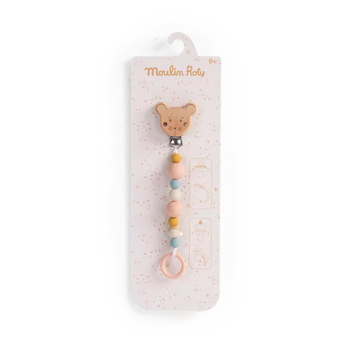 Attache tétine souris La petite école de danse - Moulin roty