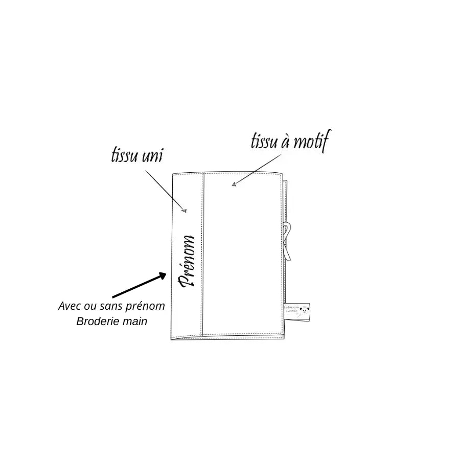 protège carnet de santé voiture vintage - L'atelier dyloma