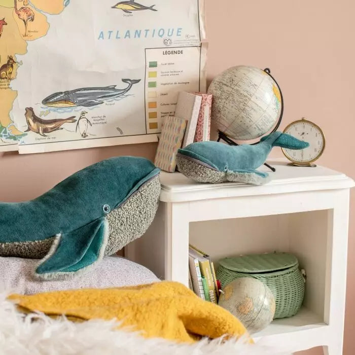 Petite baleine à bosse tout autour du monde - Moulin roty