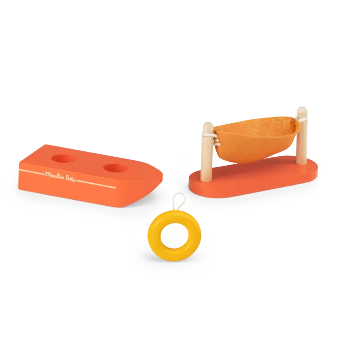 La maison du lac en bois La grande famille - Moulin roty