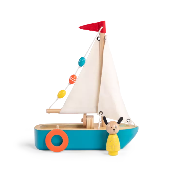 Le voilier en bois La grande famille - moulin roty