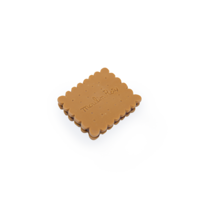 Jouet biscuit de dentition en caoutchouc Puce & pilou - Moulin roty