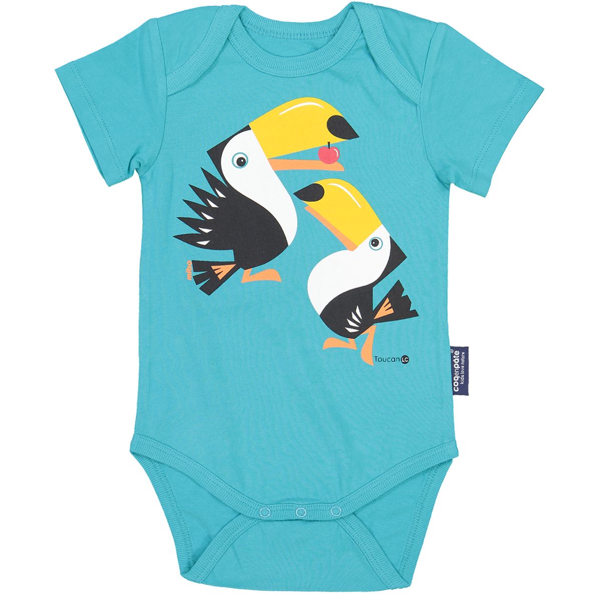 Body manche courte Toucan - Coq en Pâte