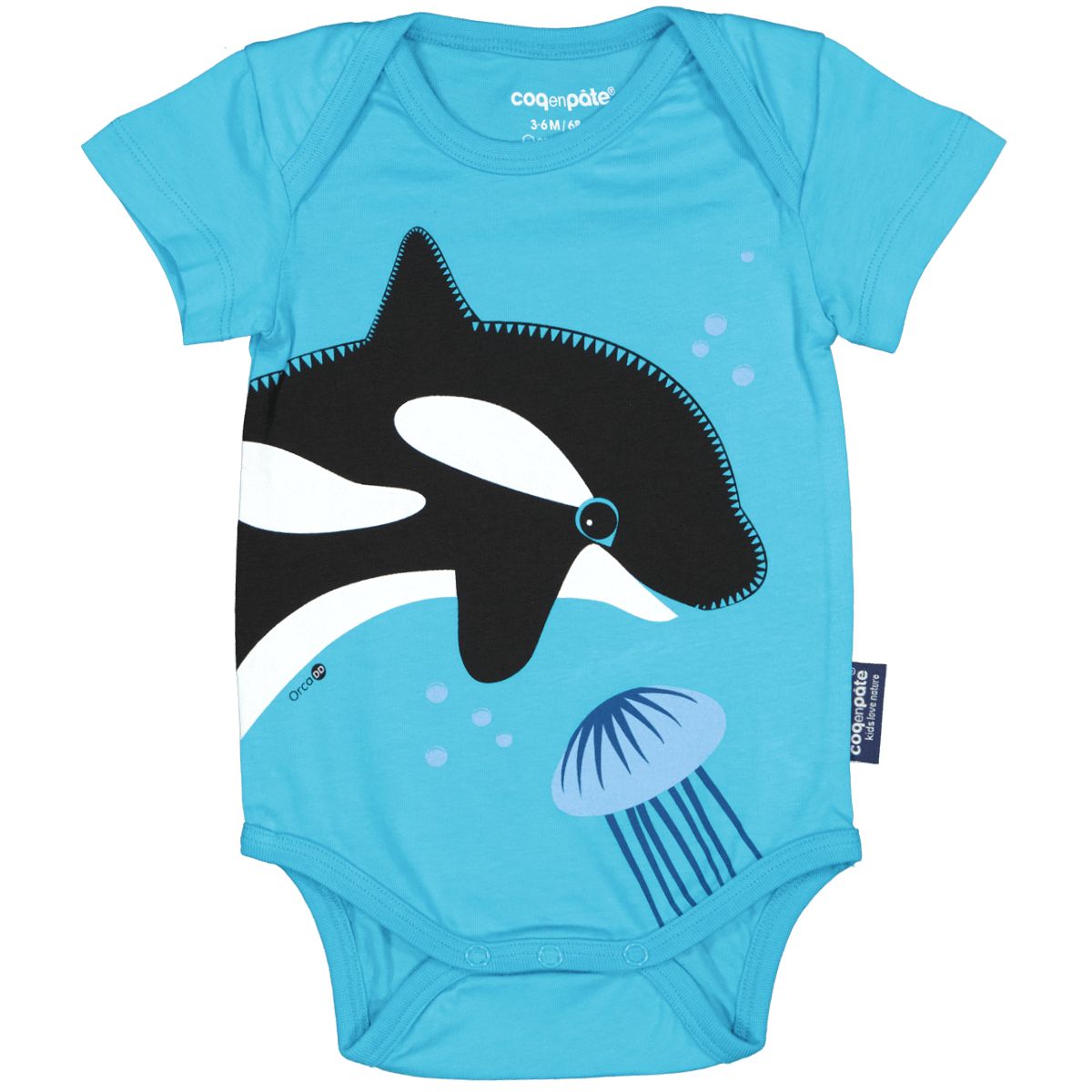 Body manche courte Orque - Coq en pâte