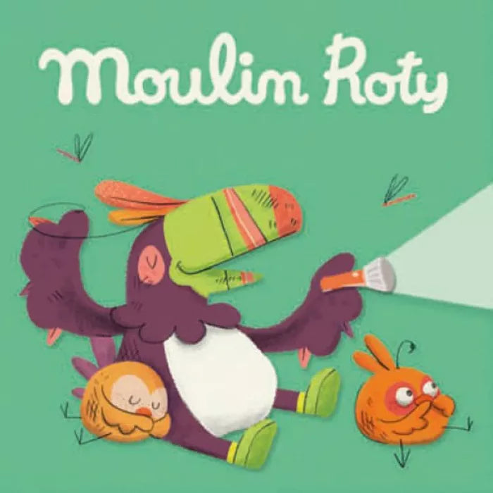 Boite 3 disques pour lampes à histoires Dans la jungle - Moulin roty