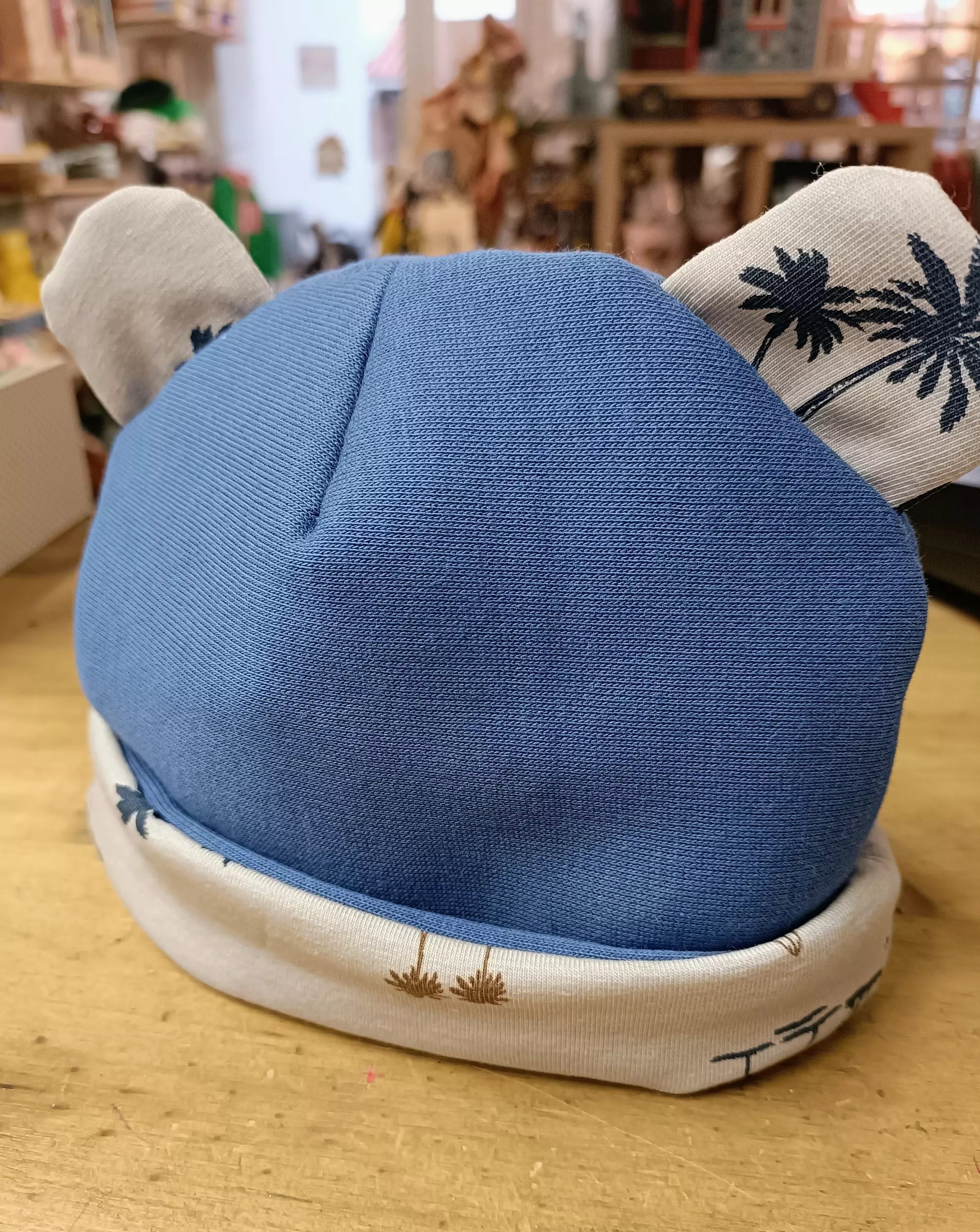 Bonnet bébé 0-6 mois Surf fait main - L'Atelier Dyloma