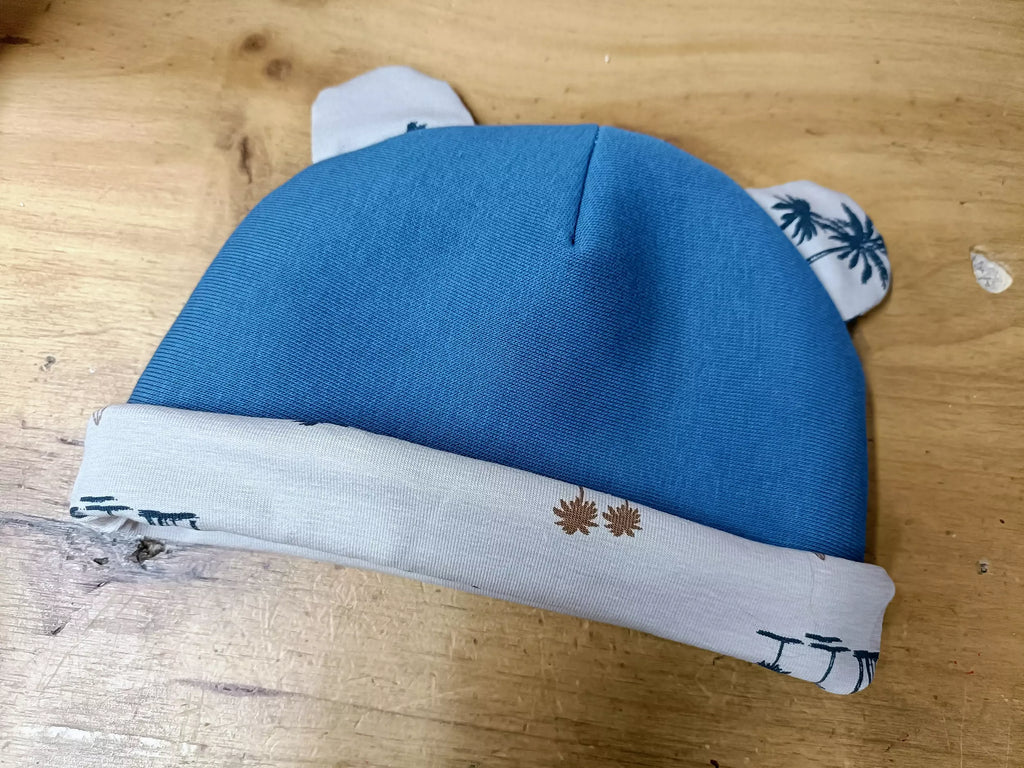 Bonnet bébé 0-6 mois Surf fait main - L'Atelier Dyloma