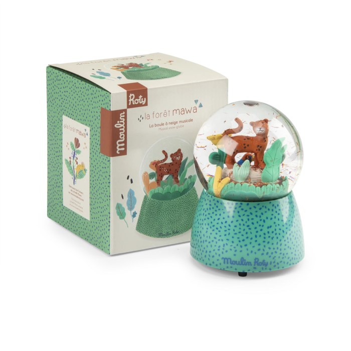 Boule à neige musicale La forêt de mawa - Moulin roty