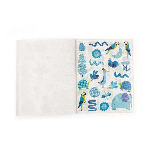 Cahier 300 stickers autocollant Les toupitis - Moulin roty