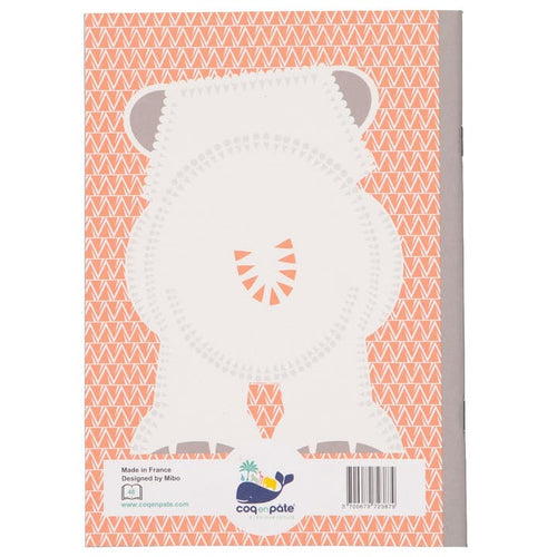 Cahier A5 Ours Polaire - Coq en Pâte