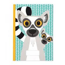 Cahier A5 Lémurien- Coq en Pâte