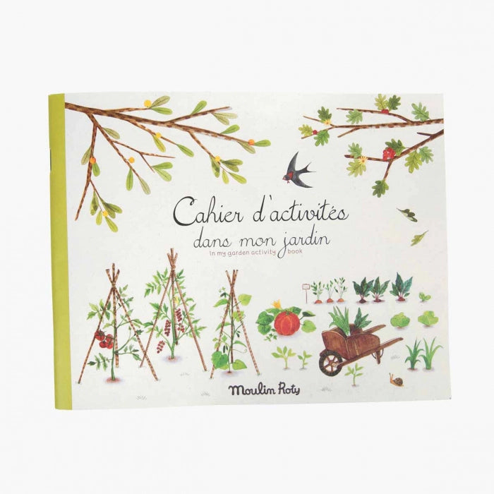 Cahier d'activités dans mon jardin - Moulin roty