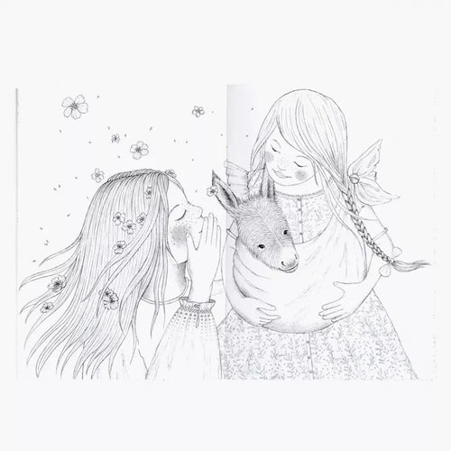 Cahier de coloriage 36 pages Les rosalies - Moulin roty