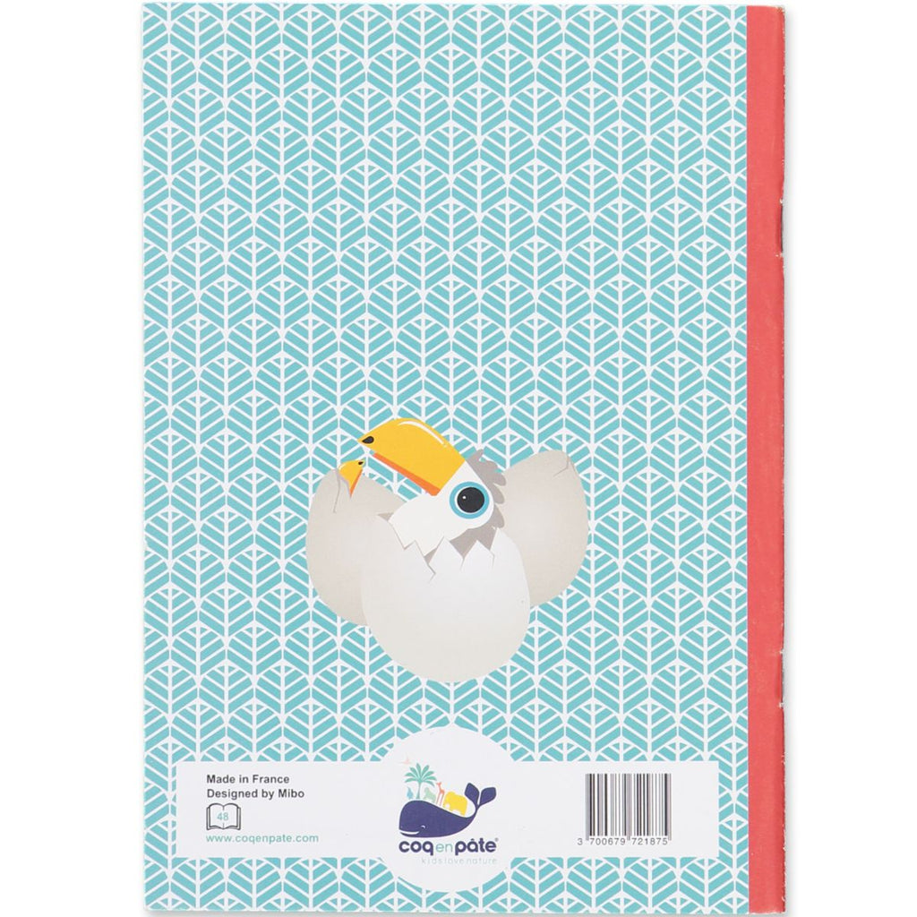 Cahier Toucan A5 - Coq en Pâte