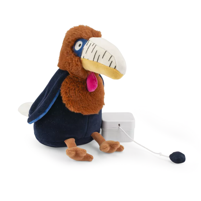 Peluche musical Calao Litchi la forêt de mawa - Moulin roty