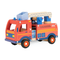 Camion de pompier en bois avenue du moulin - Moulin roty
