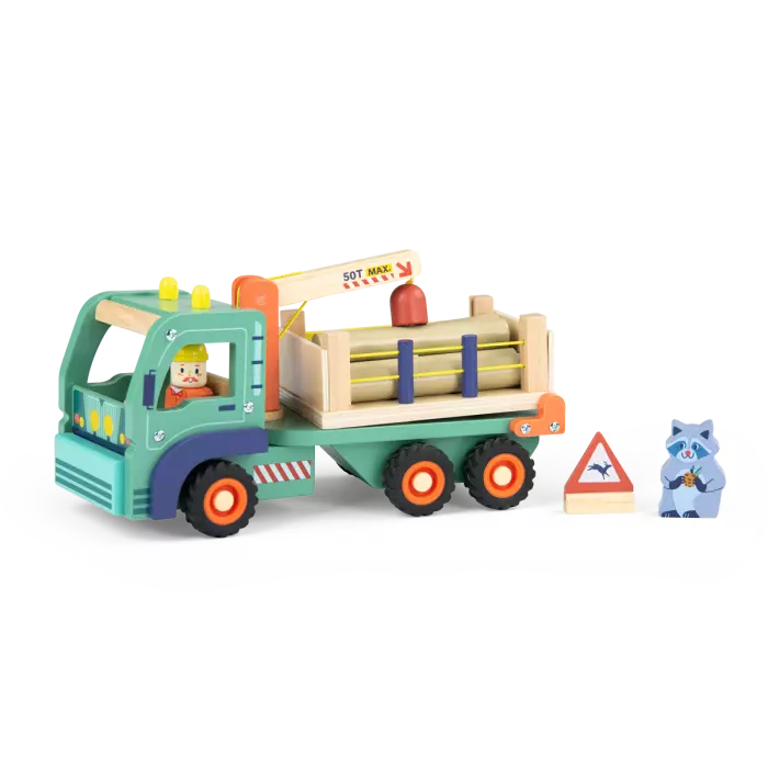 Camion forestier avenue du moulin - Moulin roty