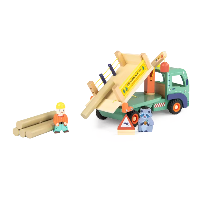 Camion forestier avenue du moulin - Moulin roty