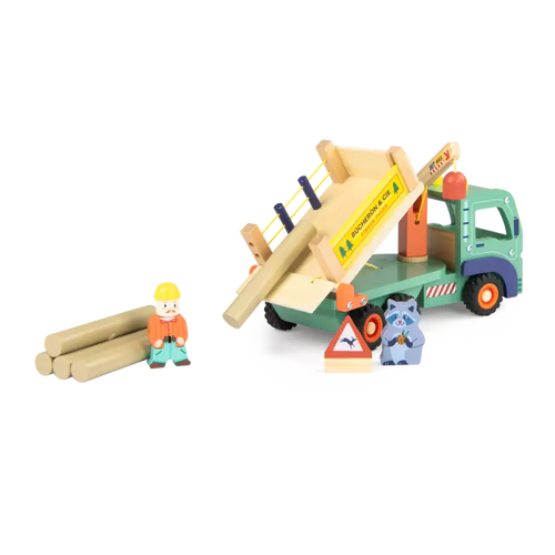 Camion forestier avenue du moulin - Moulin roty