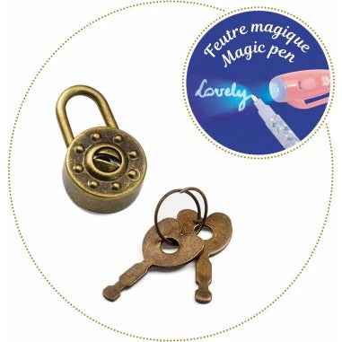 Carnet secret - feutre magique - Djeco