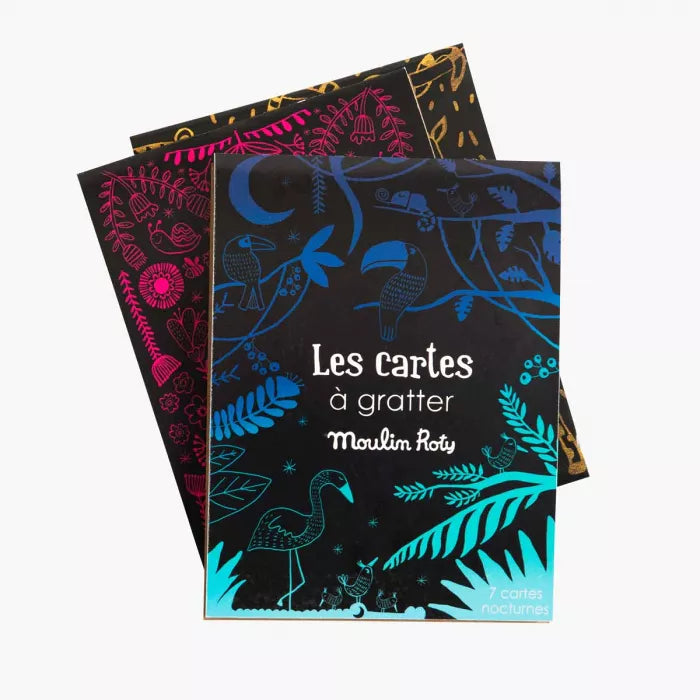 Cartes à gratter Les petites merveilles - Moulin roty