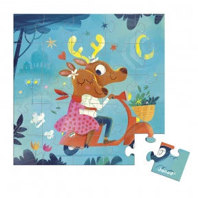 Carte puzzle amour Dolce Vita - Janod